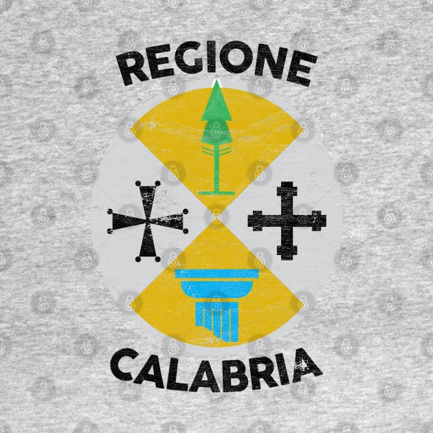 Regione Calabria / Retro Italiano Design by DankFutura